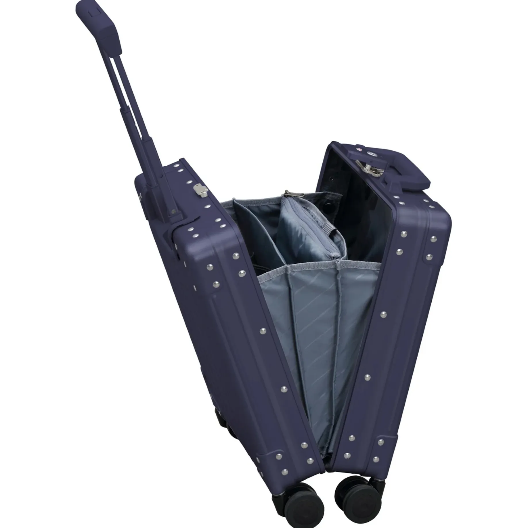 16 - 4-Rollen-Kabinentrolley 42 cm (blue)