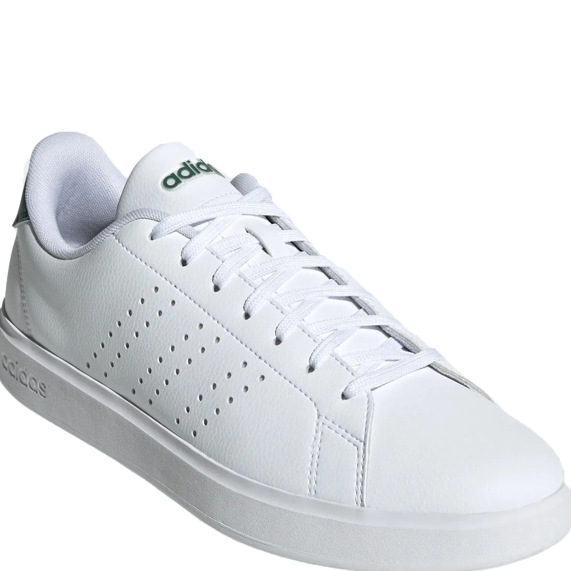 Advantage 2.0 Sneaker - Men Schuh (ftwr white/core black/collegiate green, 44 2/3)