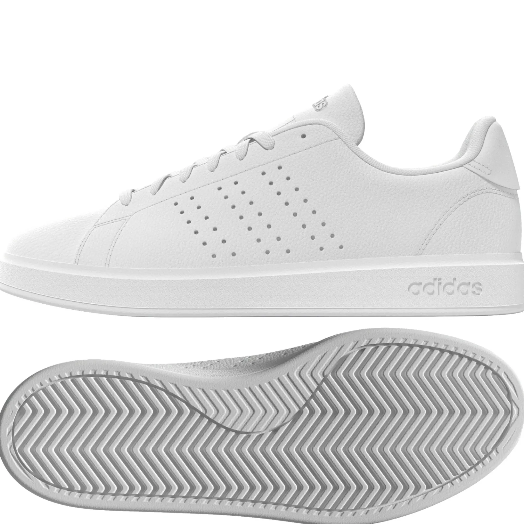 Advantage 2.0 Sneaker - Men Schuh (ftwr white, 44 2/3)