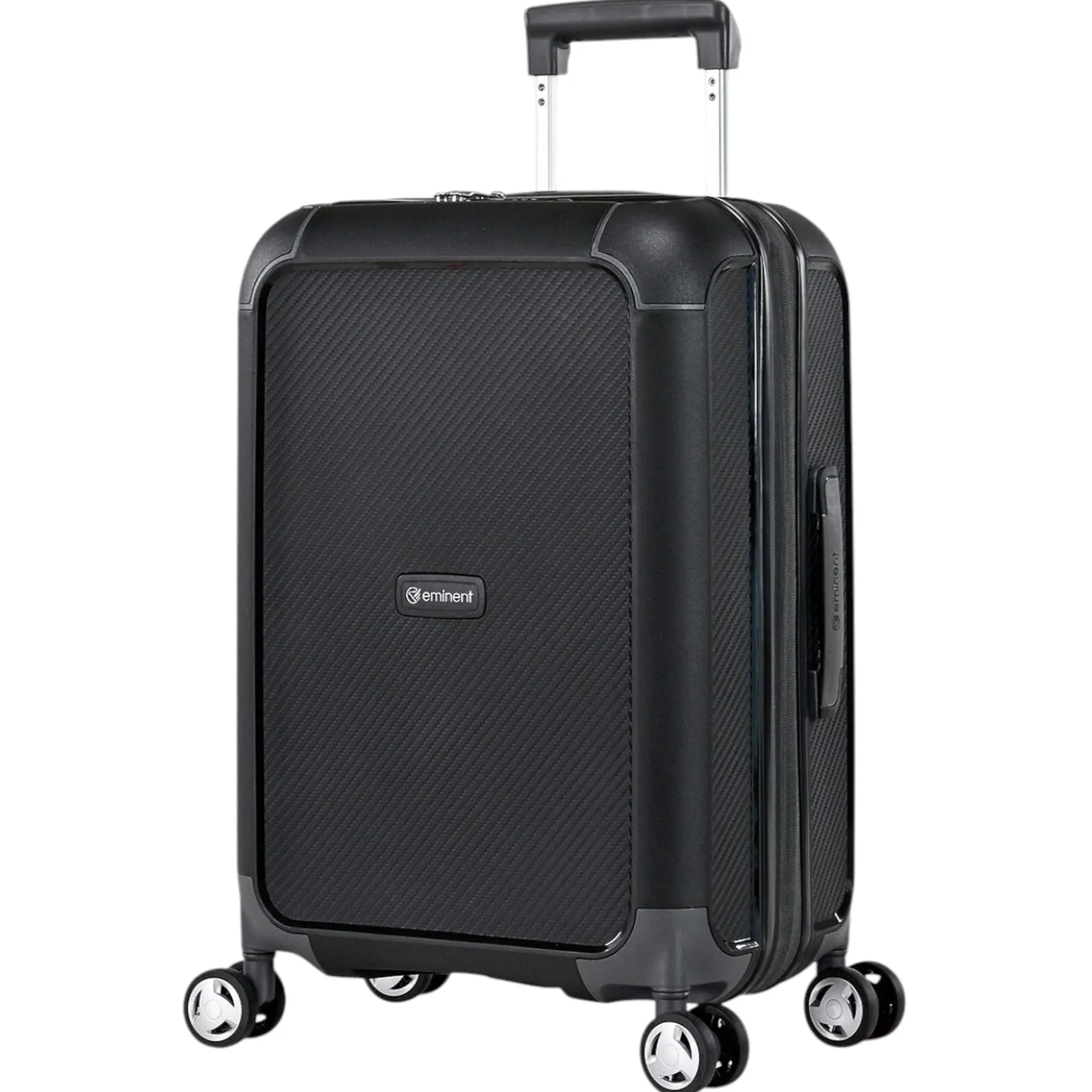 AEGIS - 4-Rollen-Kabinentrolley 55 cm erw. (midnight black)