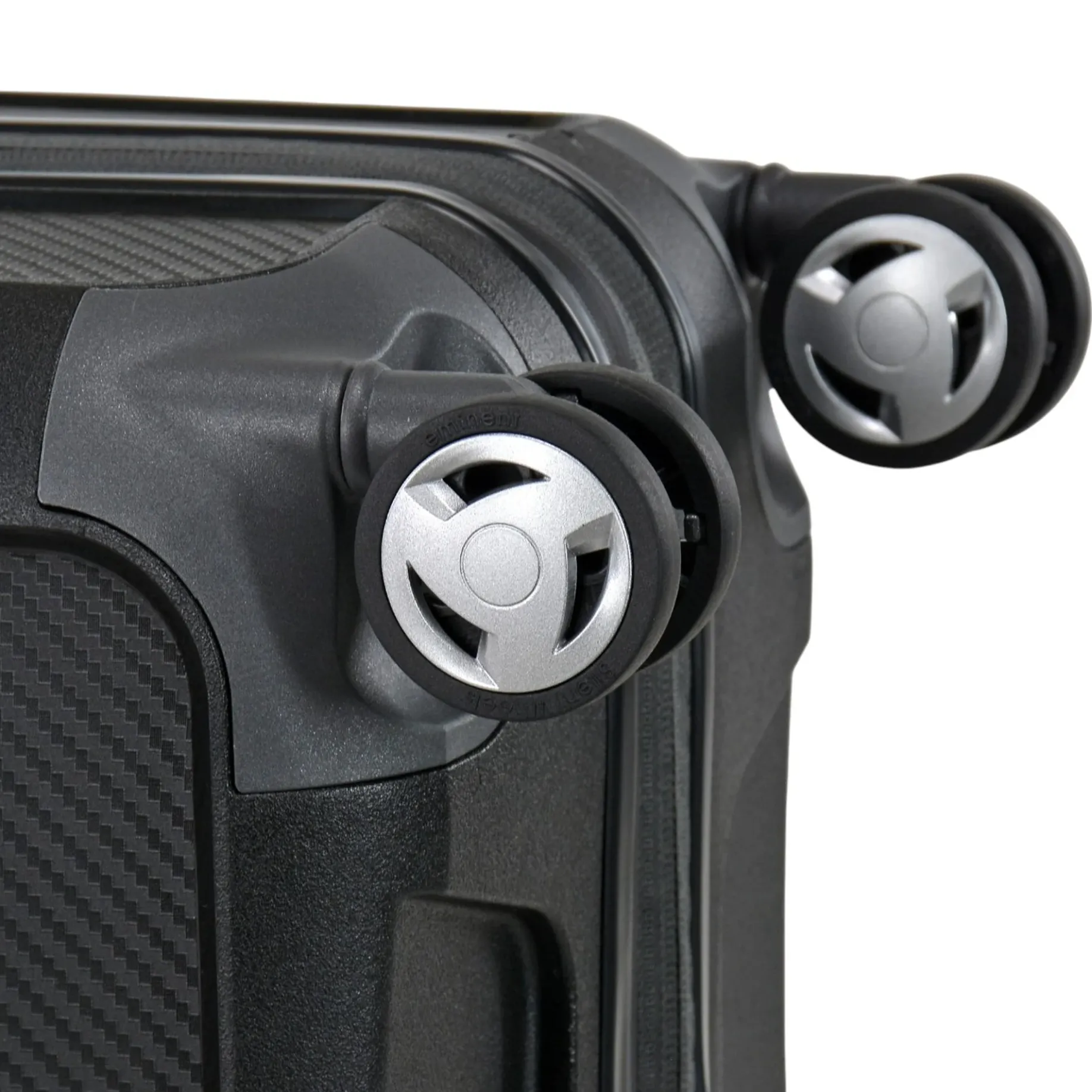 AEGIS - 4-Rollen-Kabinentrolley 55 cm erw. (midnight black)