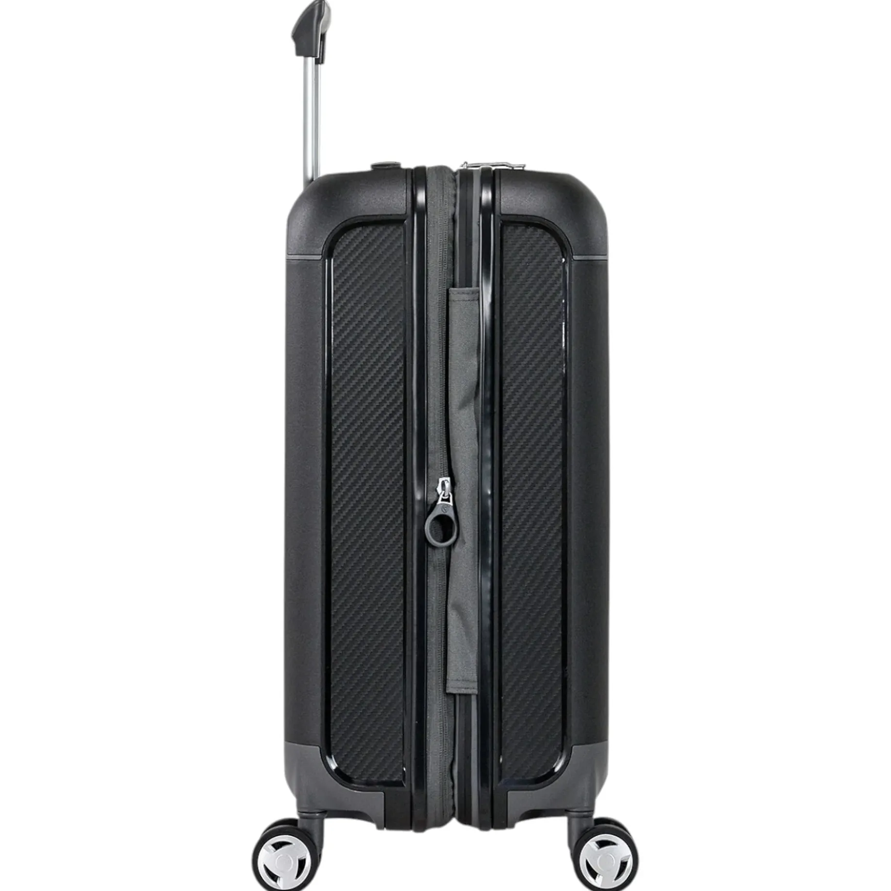 AEGIS - 4-Rollen-Kabinentrolley 55 cm erw. (midnight black)