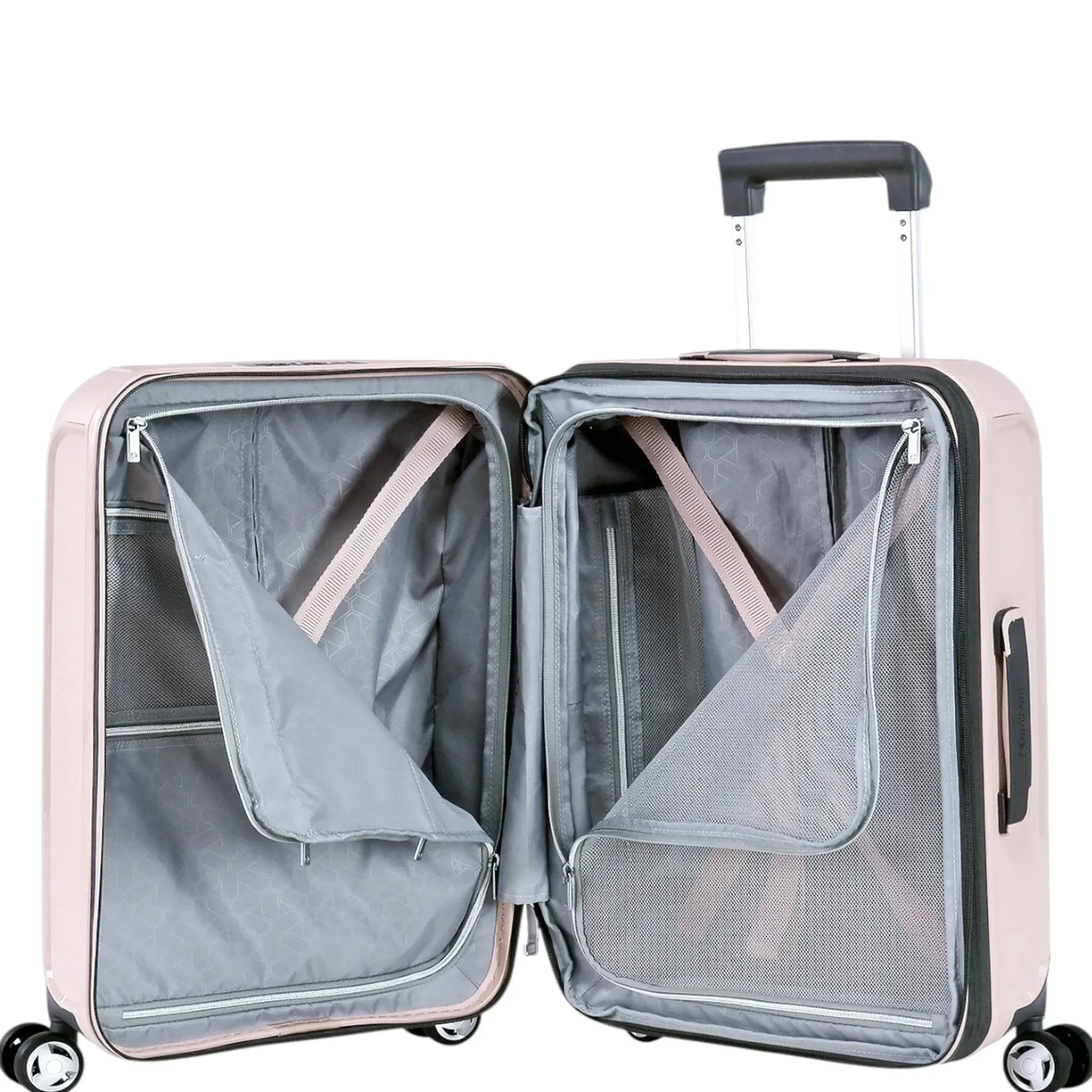 AEGIS - 4-Rollen-Kabinentrolley 55 cm erw. (light pink)