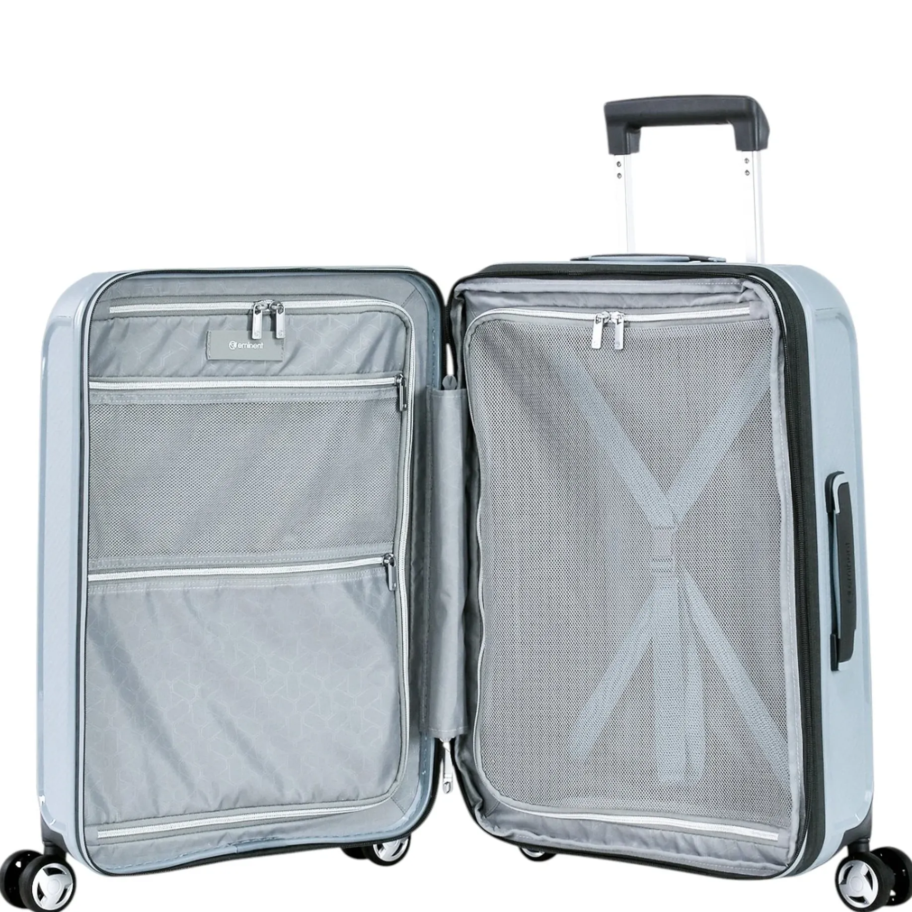 AEGIS - 4-Rollen-Kabinentrolley 55 cm erw. (light blue)