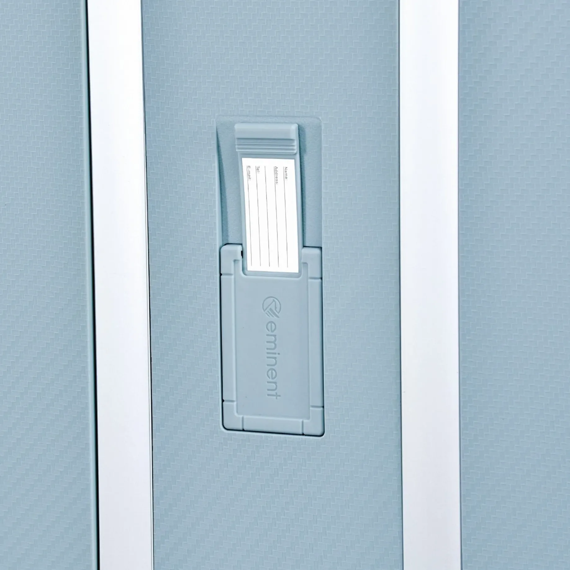 AEGIS - 4-Rollen-Kabinentrolley 55 cm erw. (light blue)