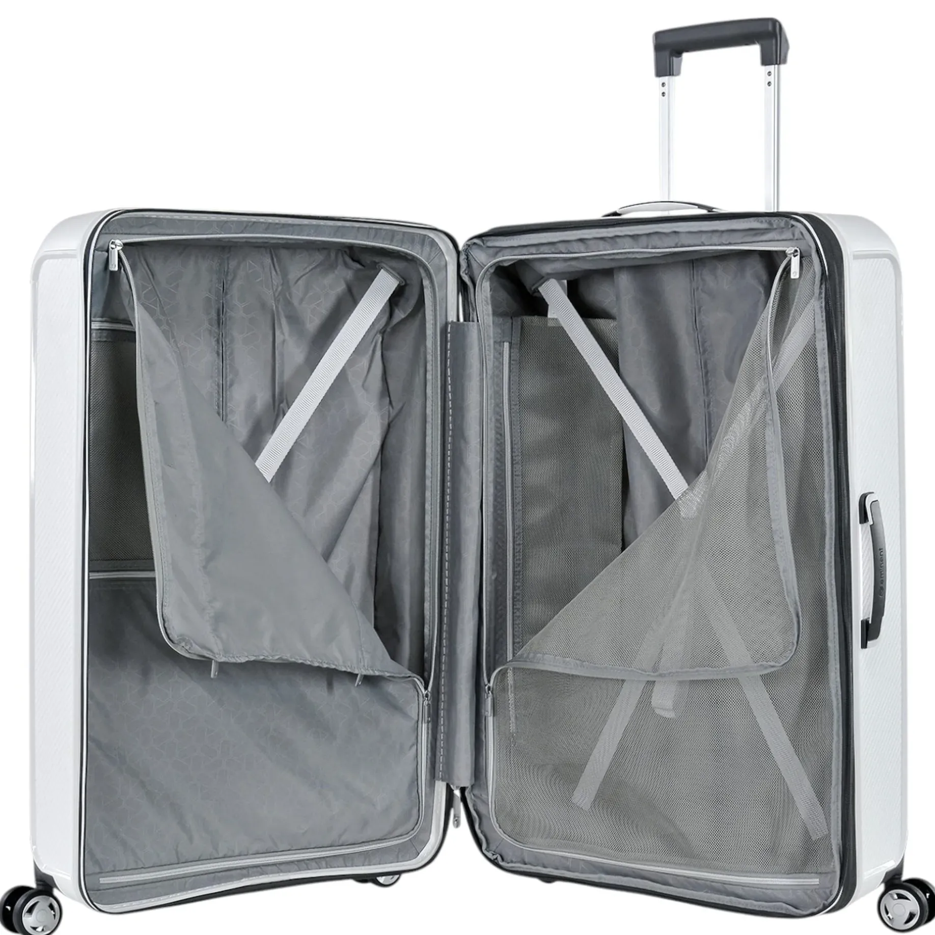 AEGIS - 4-Rollen-Trolley 78 cm erw. (white)