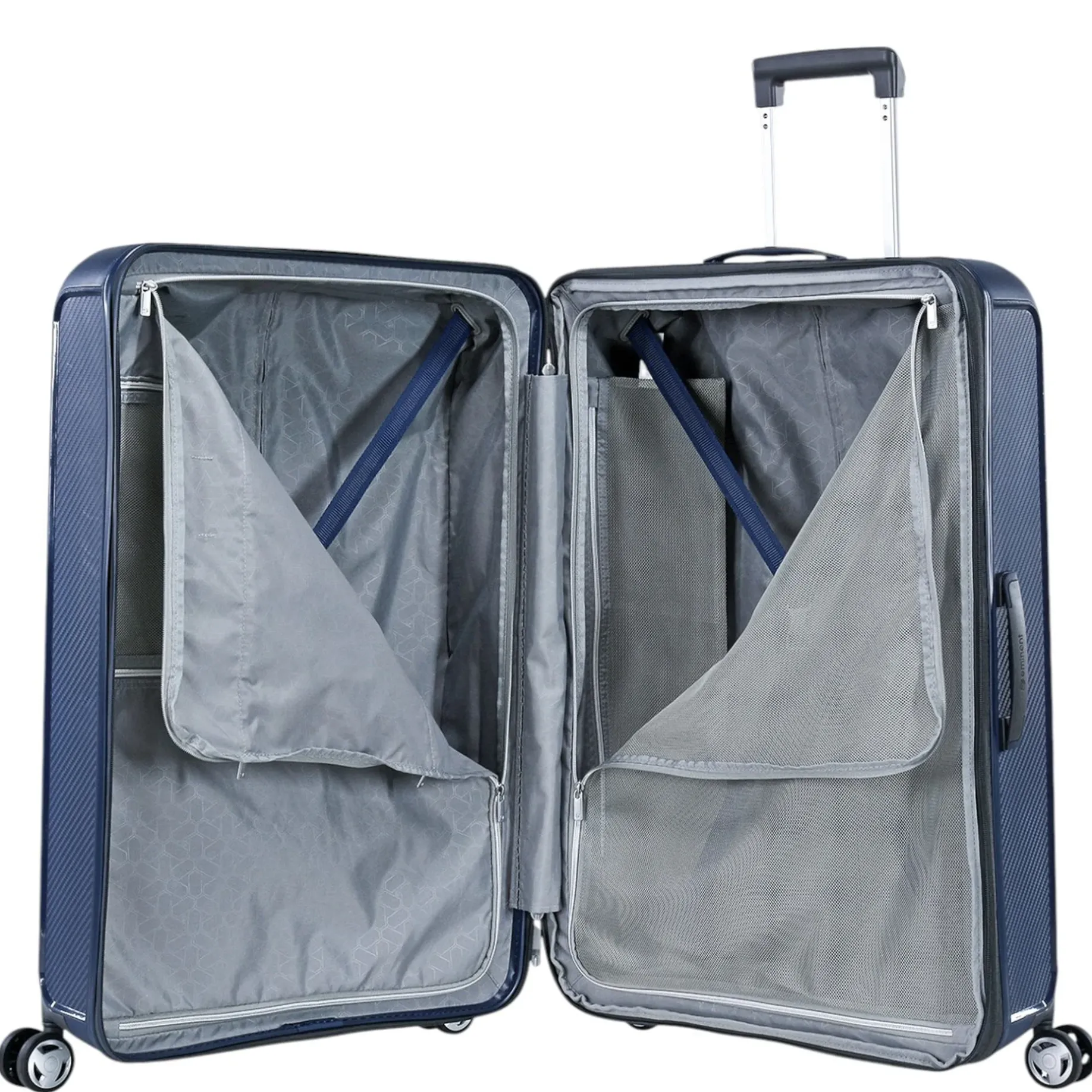 AEGIS - 4-Rollen-Trolley 78 cm erw. (navy blue)