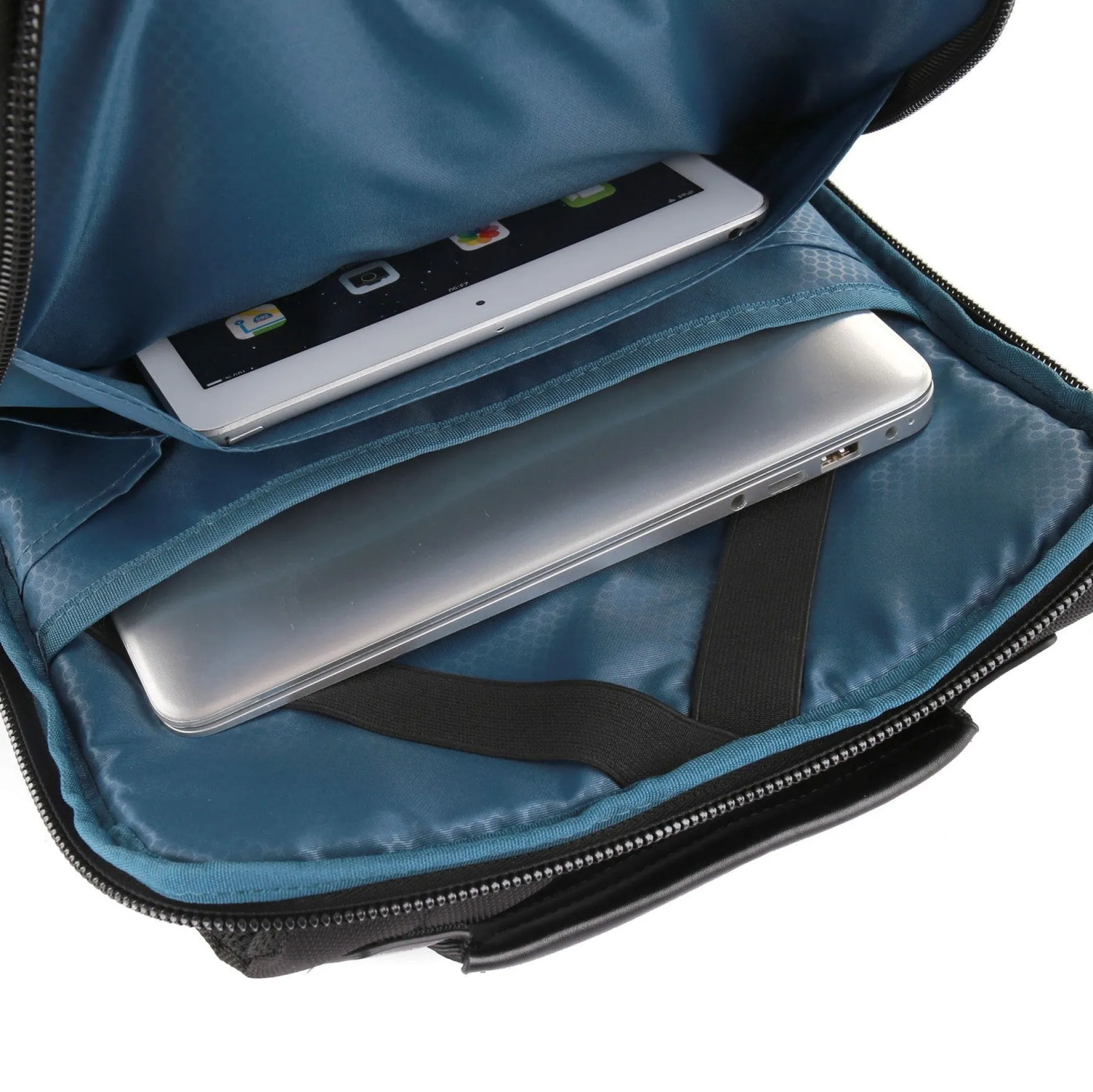 Agency - Rucksack 15.6" USB 43 cm (nero)