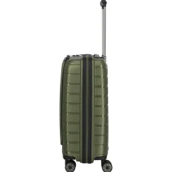 Air Base - 4-Rollen-Kabinentrolley mit Vortasche S 55 cm (olive)