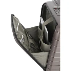 Air Base - 4-Rollen-Kabinentrolley mit Vortasche S 55 cm (coffee)