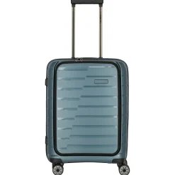 Air Base - 4-Rollen-Kabinentrolley mit Vortasche S 55 cm (iceblue)