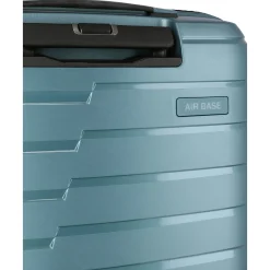 Air Base - 4-Rollen-Kabinentrolley mit Vortasche S 55 cm (iceblue)