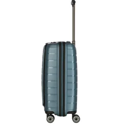 Air Base - 4-Rollen-Kabinentrolley mit Vortasche S 55 cm (iceblue)