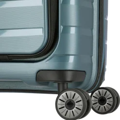 Air Base - 4-Rollen-Kabinentrolley mit Vortasche S 55 cm (iceblue)