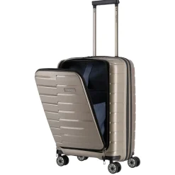 Air Base - 4-Rollen-Kabinentrolley mit Vortasche S 55 cm (champagner)