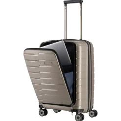 Air Base - 4-Rollen-Kabinentrolley mit Vortasche S 55 cm (champagner)
