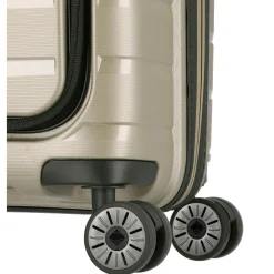 Air Base - 4-Rollen-Kabinentrolley mit Vortasche S 55 cm (champagner)