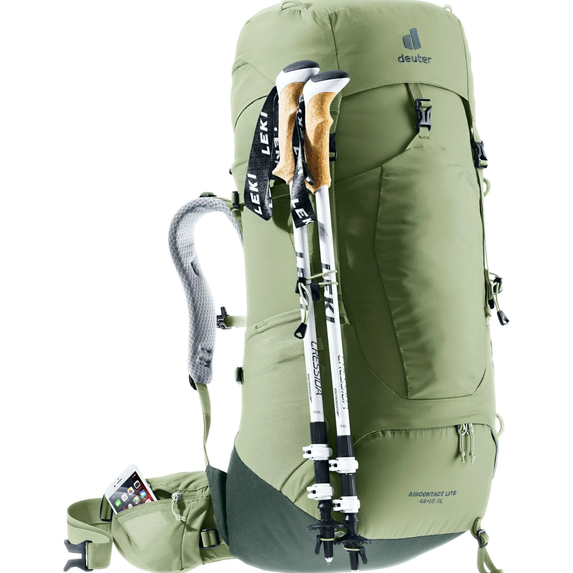 Aircontact Lite 45 + 10 SL - Women's Trekkingrucksack 73 cm (grove-ivy)