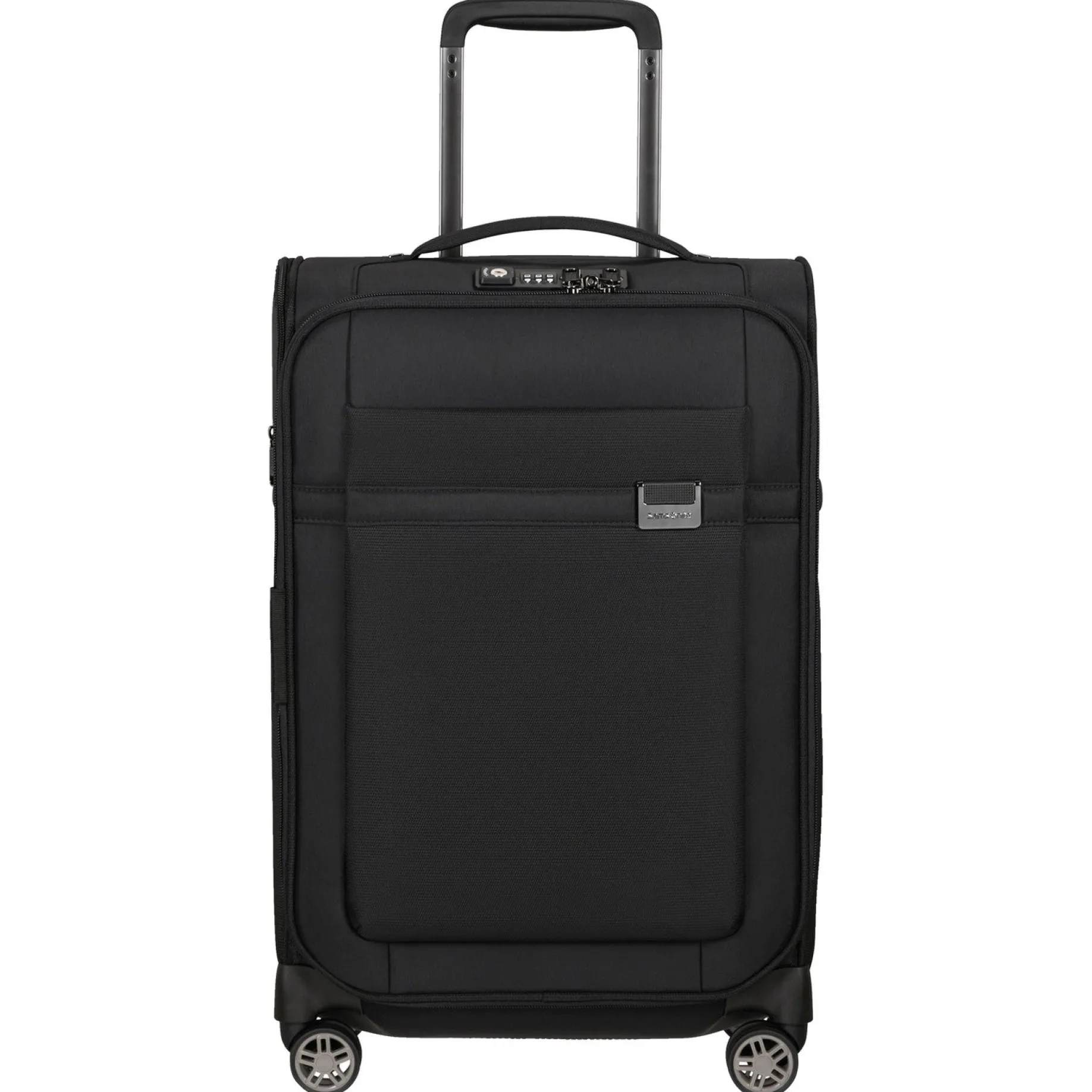 Airea - 4-Rollen-Kabinentrolley 55 cm erw. (black)