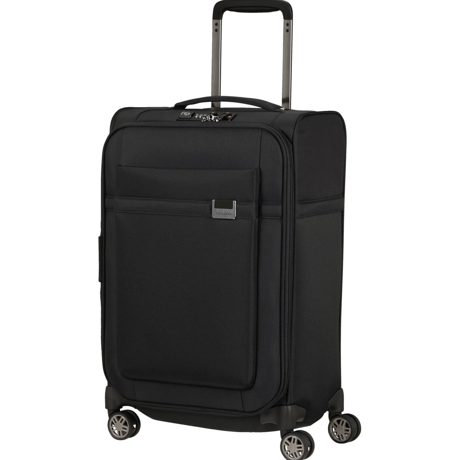 Airea - 4-Rollen-Kabinentrolley 55 cm erw. (black)