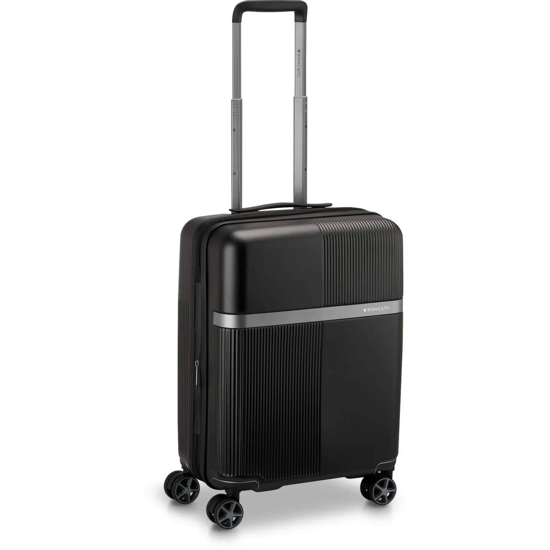 AirGlam - 4-Rollen-Kabinentrolley S 55 cm erw. (nero)