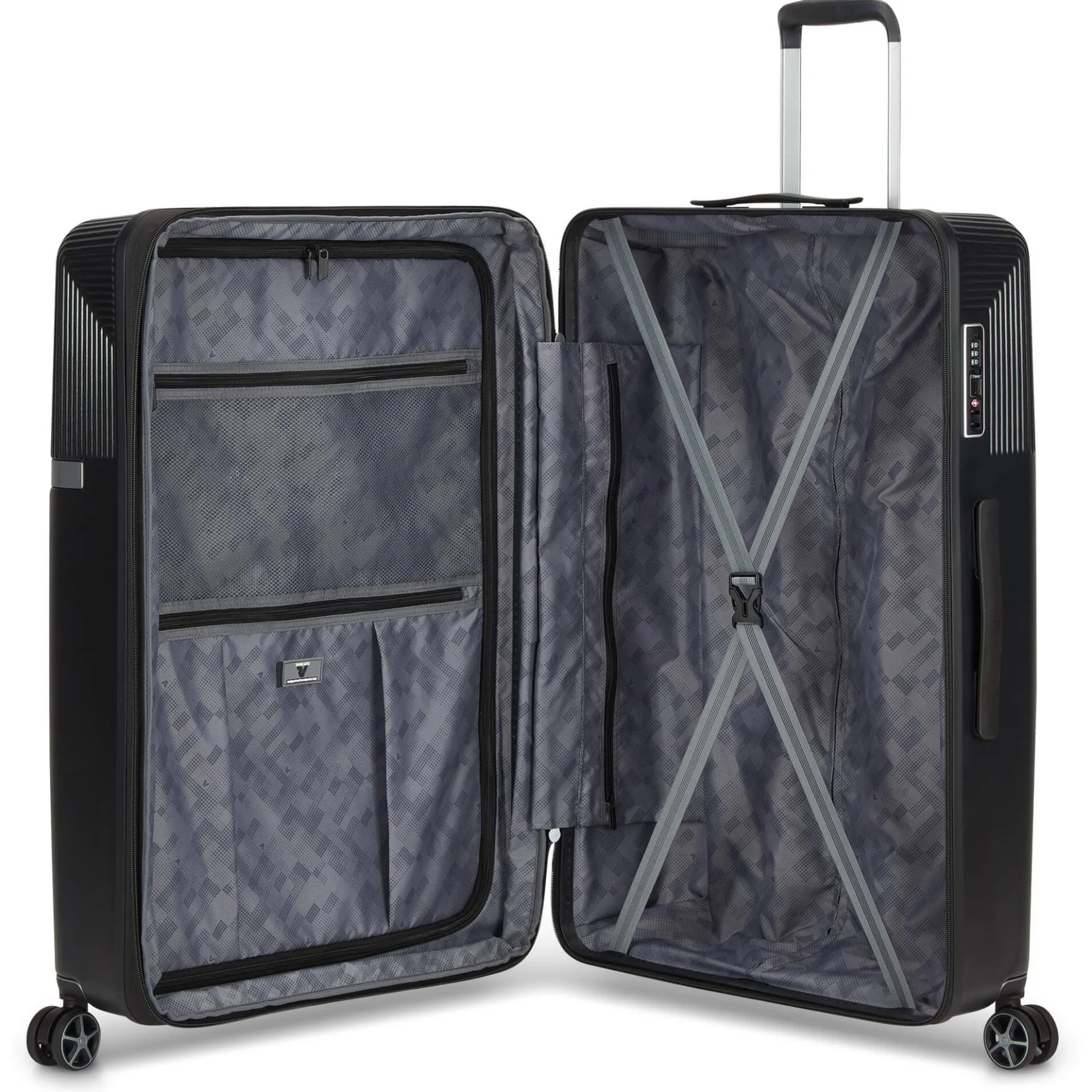 AirGlam - 4-Rollen-Trolley L 77 cm erw. (nero)