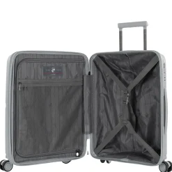 AirLite - 4-Rollen-Kabinentrolley S 53 cm erw. (grau)