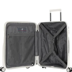 AirLite - 4-Rollen-Kabinentrolley S 53 cm erw. (white)