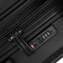 AirLite - 4-Rollen-Kabinentrolley S 53 cm erw. (schwarz)