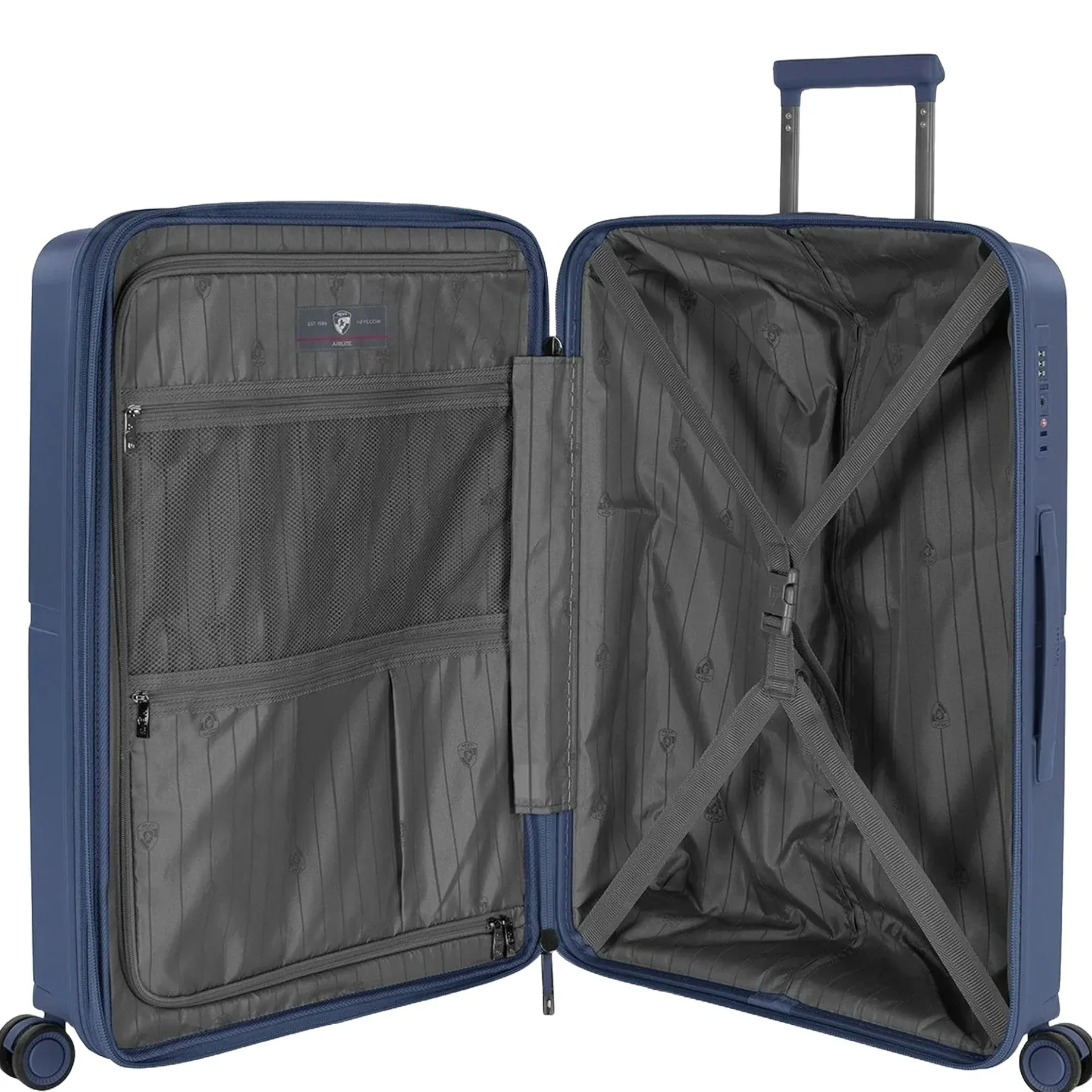 AirLite - 4-Rollen-Trolley M 66 cm erw. (blue)