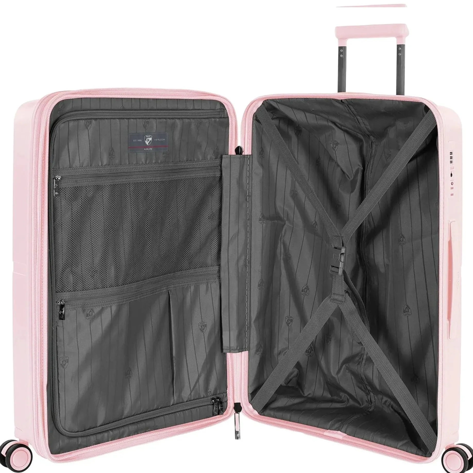 AirLite - 4-Rollen-Trolley M 66 cm erw. (blush)