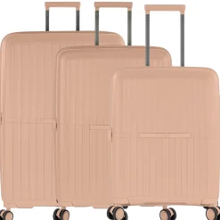 AirLite - 4-Rollen-Trolley Set 3tlg. L/M/S erw. (nude)