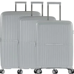 AirLite - 4-Rollen-Trolley Set 3tlg. L/M/S erw. (grey)