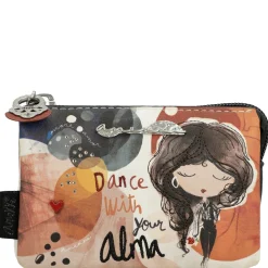 Alma - Geldbörse mit Schlüsselring 12 cm (multicolor)