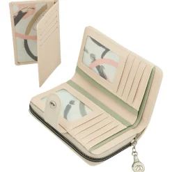 Alma - Geldbörse mit zusätzlichem Kartenhalter 15 cm (multicolor)