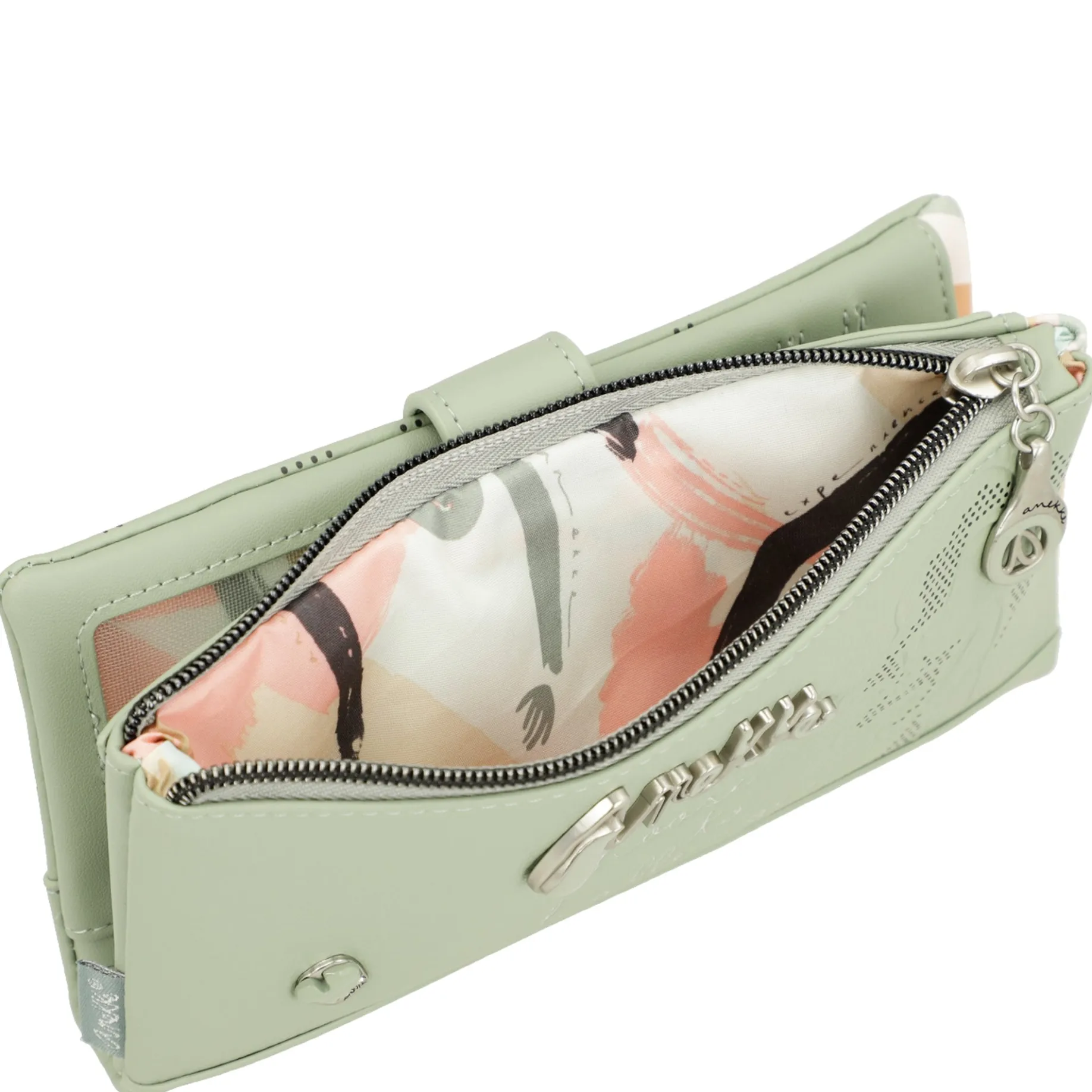 Alma - Geldbörse mit zusätzlichem Kartenhalter 21 cm (multicolor)