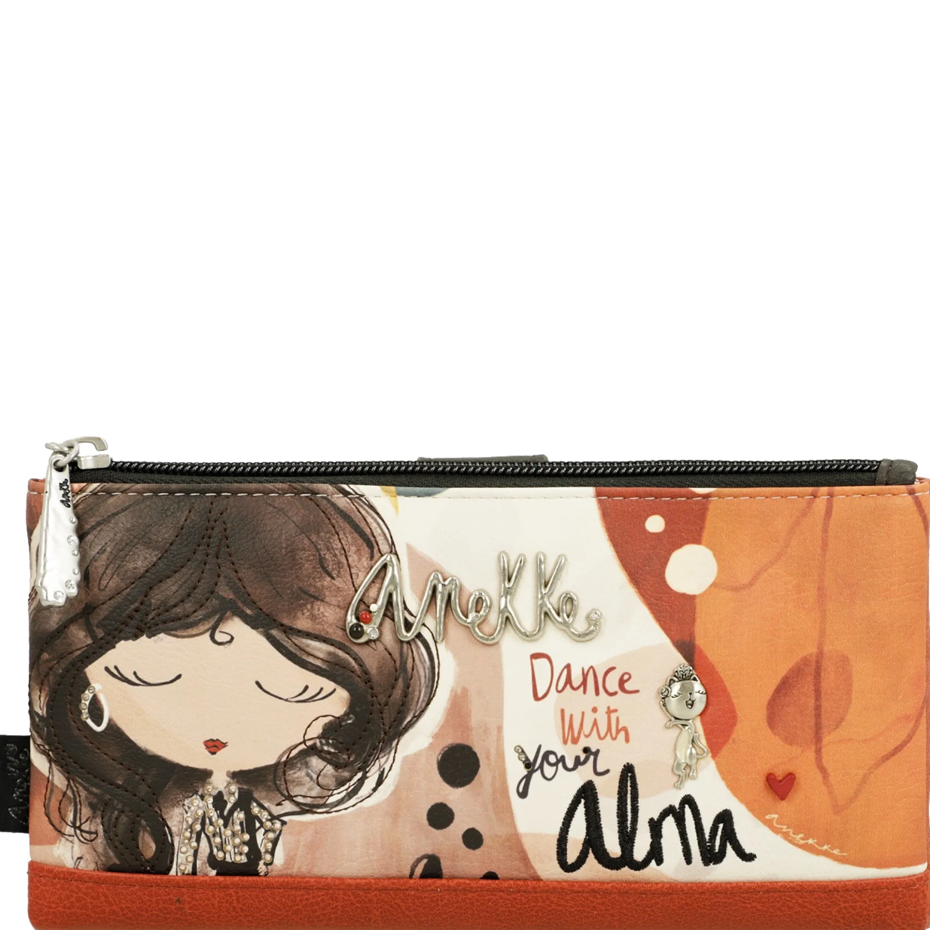 Alma - Geldbörse mit zusätzlichem Kartenhalter 21 cm (multicolor)