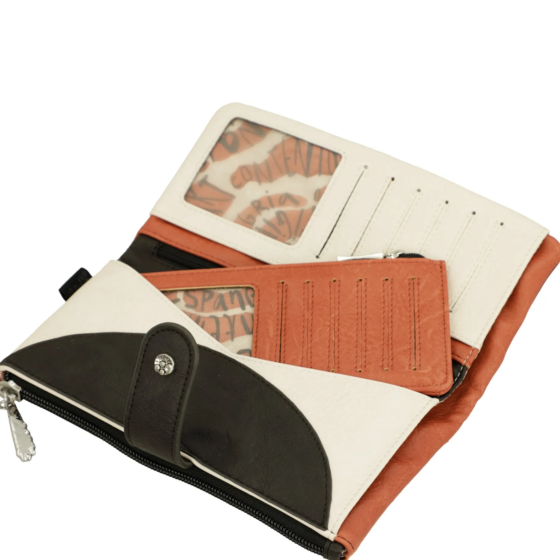 Alma - Geldbörse mit zusätzlichem Kartenhalter 21 cm (multicolor)