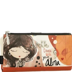 Alma - Geldbörse mit zusätzlichem Kartenhalter 21 cm (multicolor)