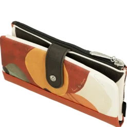 Alma - Geldbörse mit zusätzlichem Kartenhalter 21 cm (multicolor)