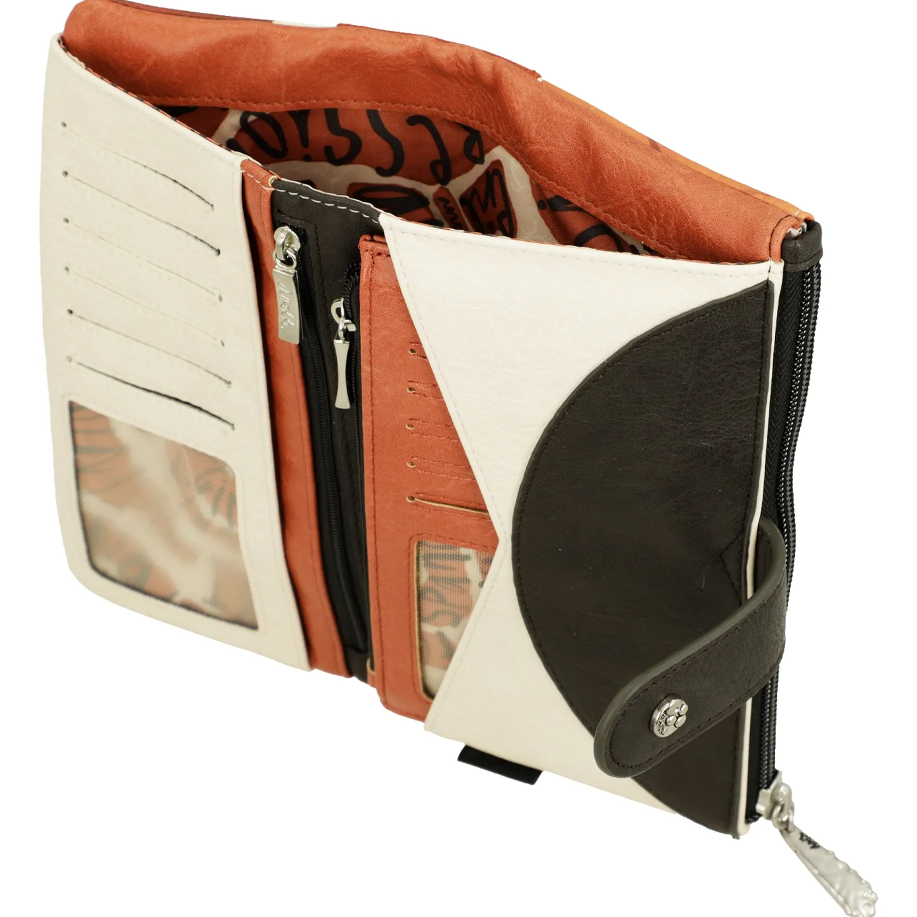 Alma - Geldbörse mit zusätzlichem Kartenhalter 21 cm (multicolor)
