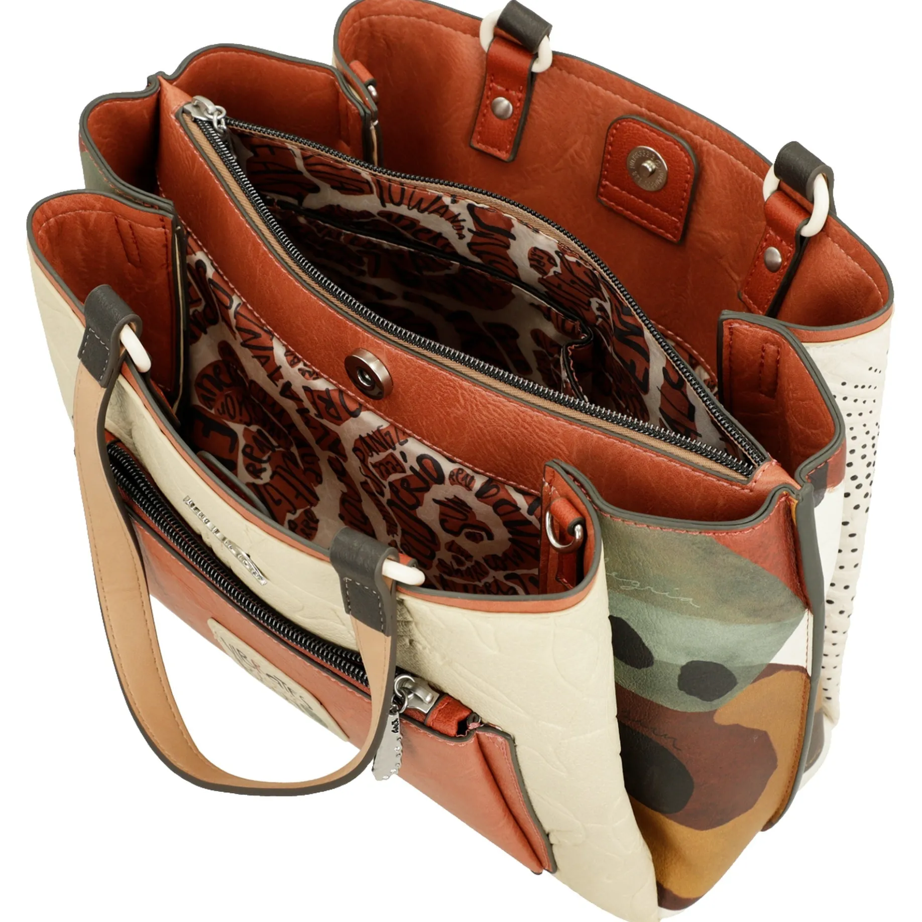 Alma Bowlingtasche - Handtasche 29 cm (multicolor)