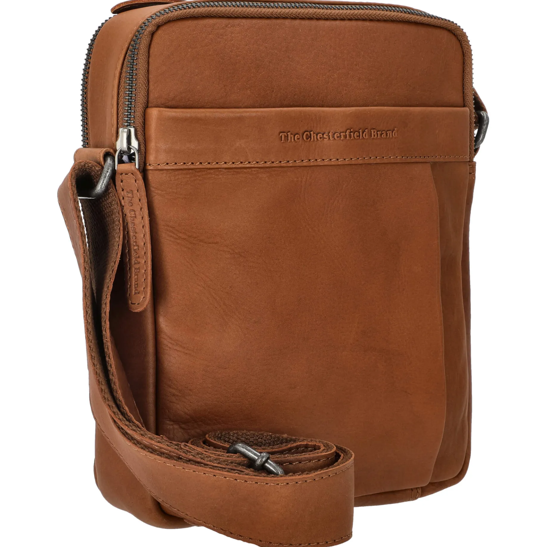 Alva - Umhängetasche 25 cm (cognac)