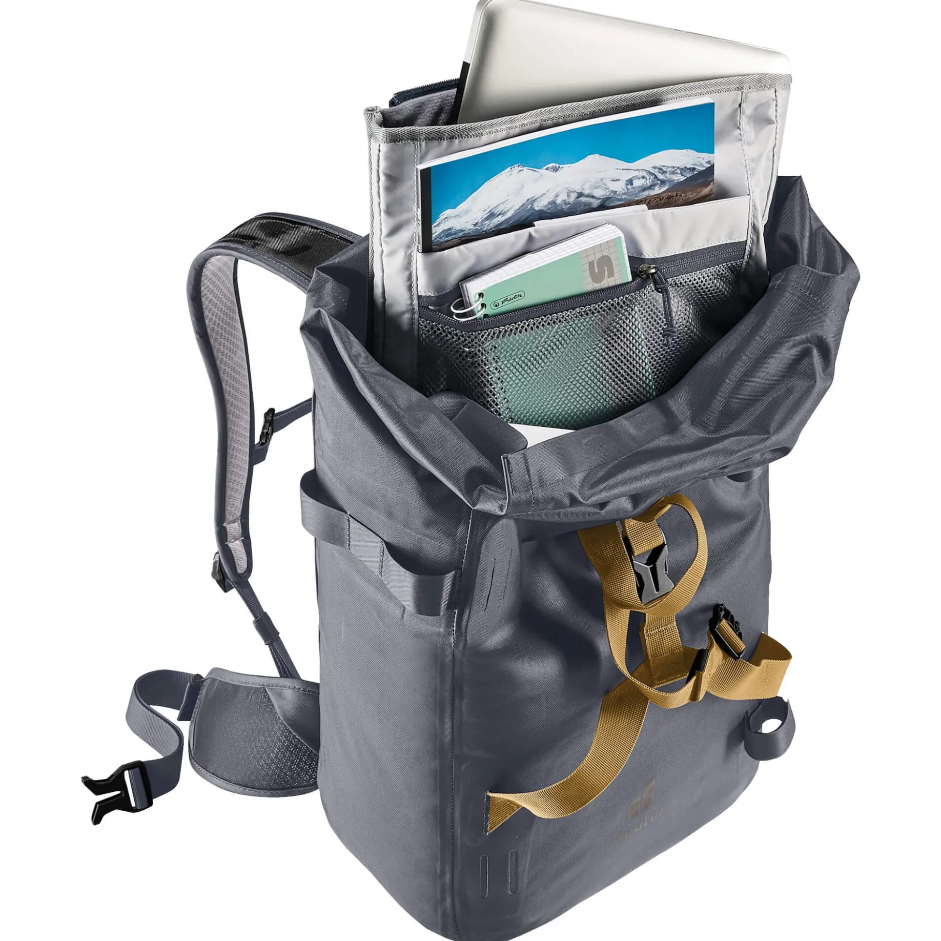 Amager 25+5 - wasserdichter Fahrradrucksack 15" 48 cm (graphite)