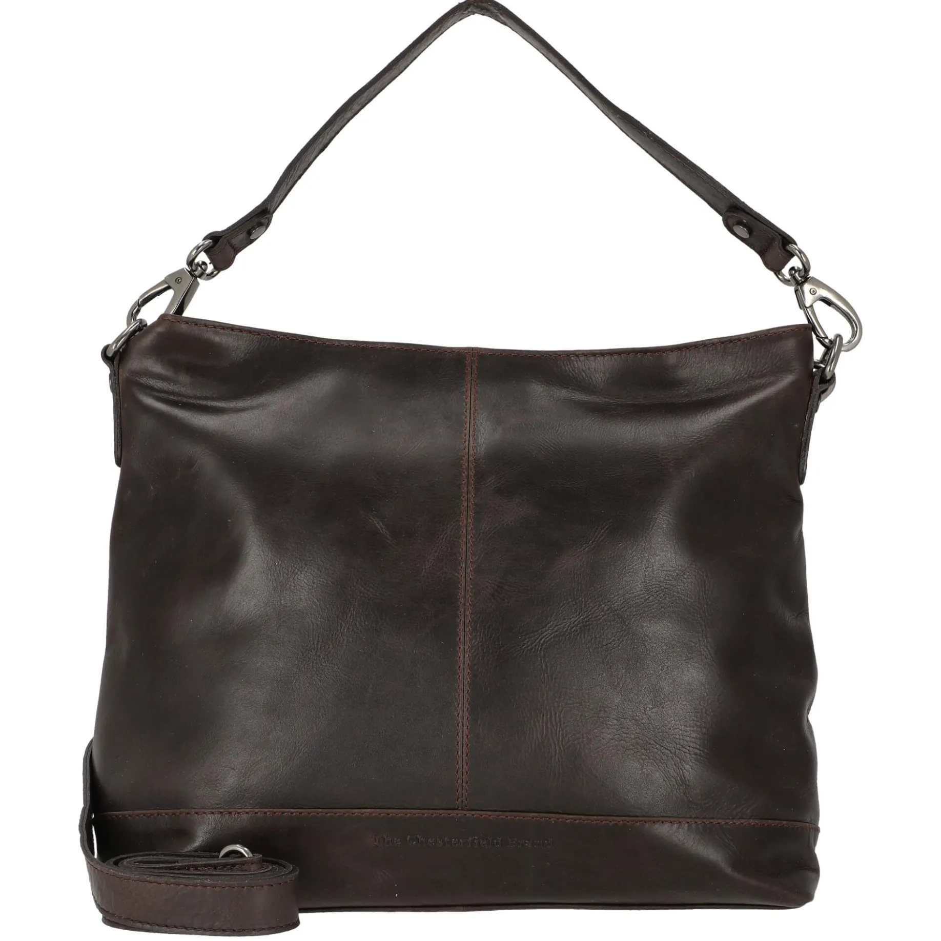 Amelia - Schultertasche Leder 32 cm (brown)