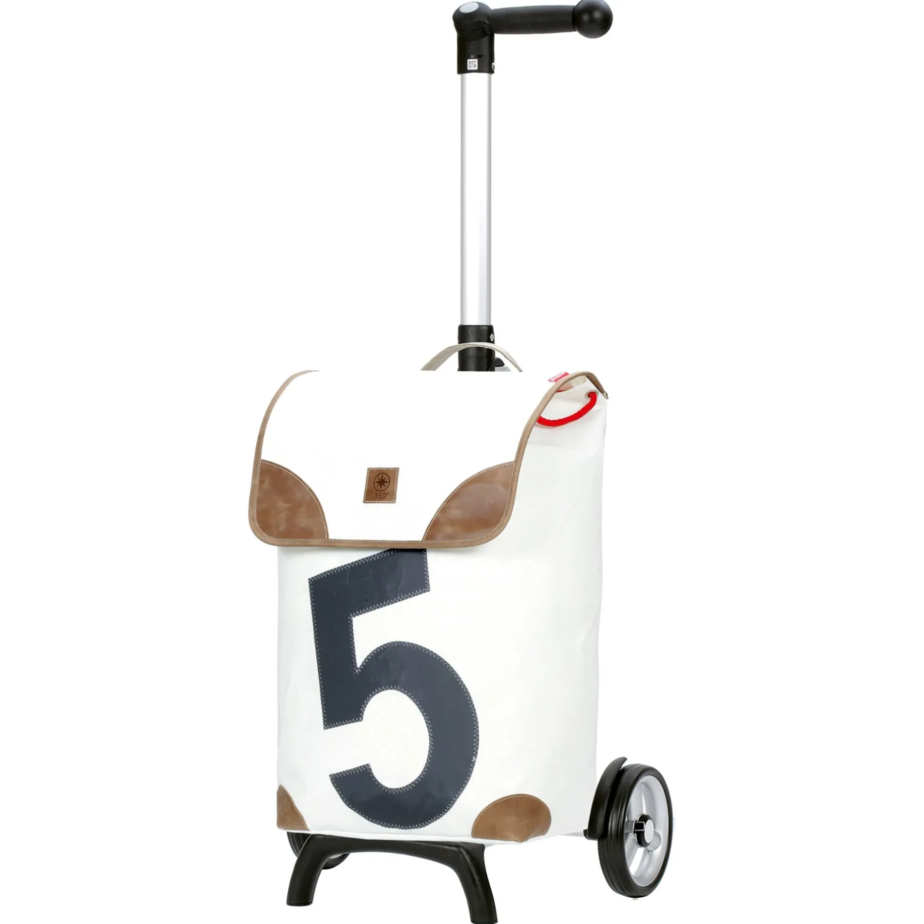 Andersen Unus Shopper Fun 360° - Einkaufstrolley 119 cm (recycelt) (Lee 5)