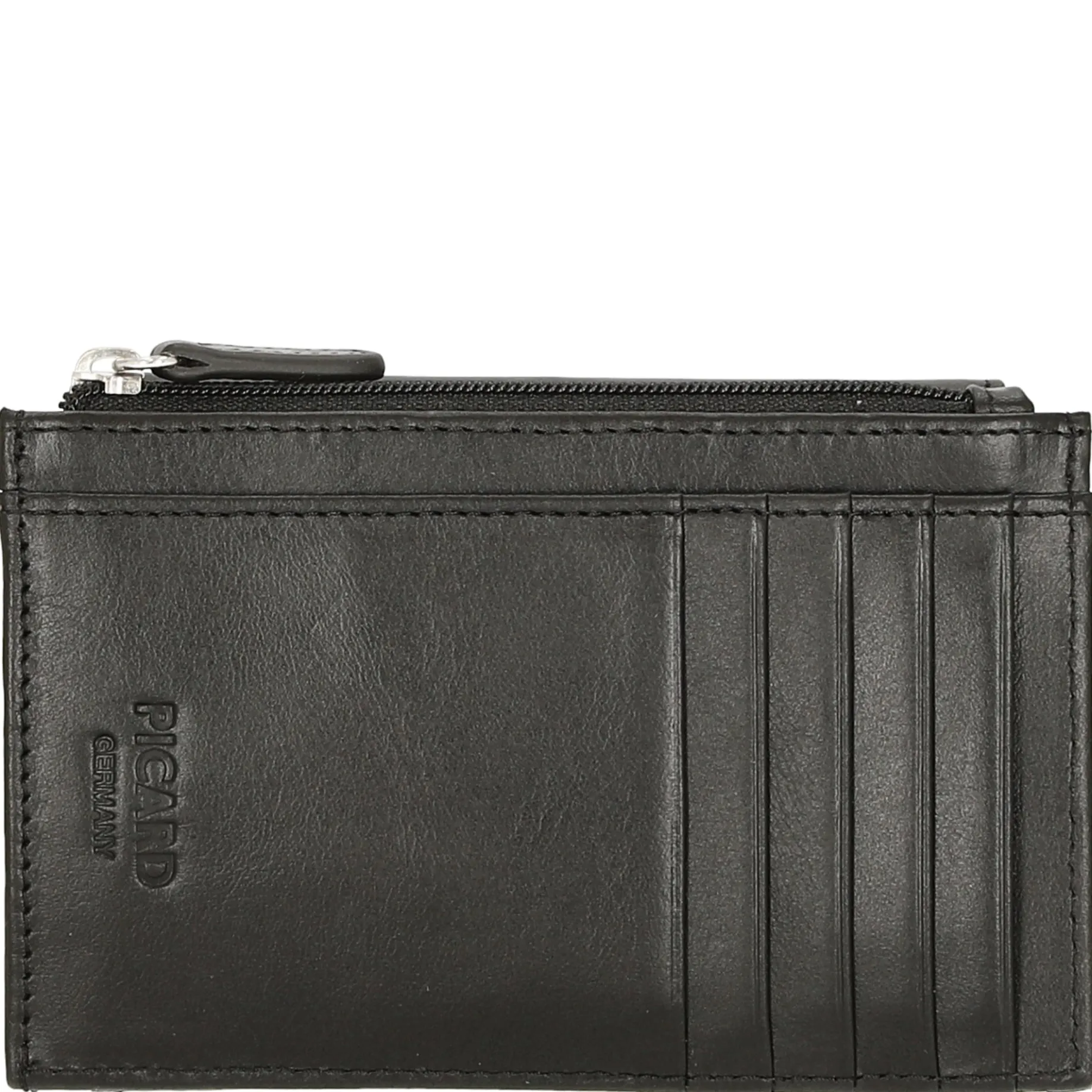 Apache - Kreditkartenetui 5cc 13 cm RFID Rindsleder (black)