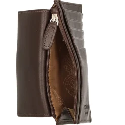 Apache - Kreditkartenetui 5cc 13 cm RFID Rindsleder (kastanie)