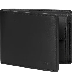 Arezzo 8cc - Herrengeldbörse Leder 12 cm (black)