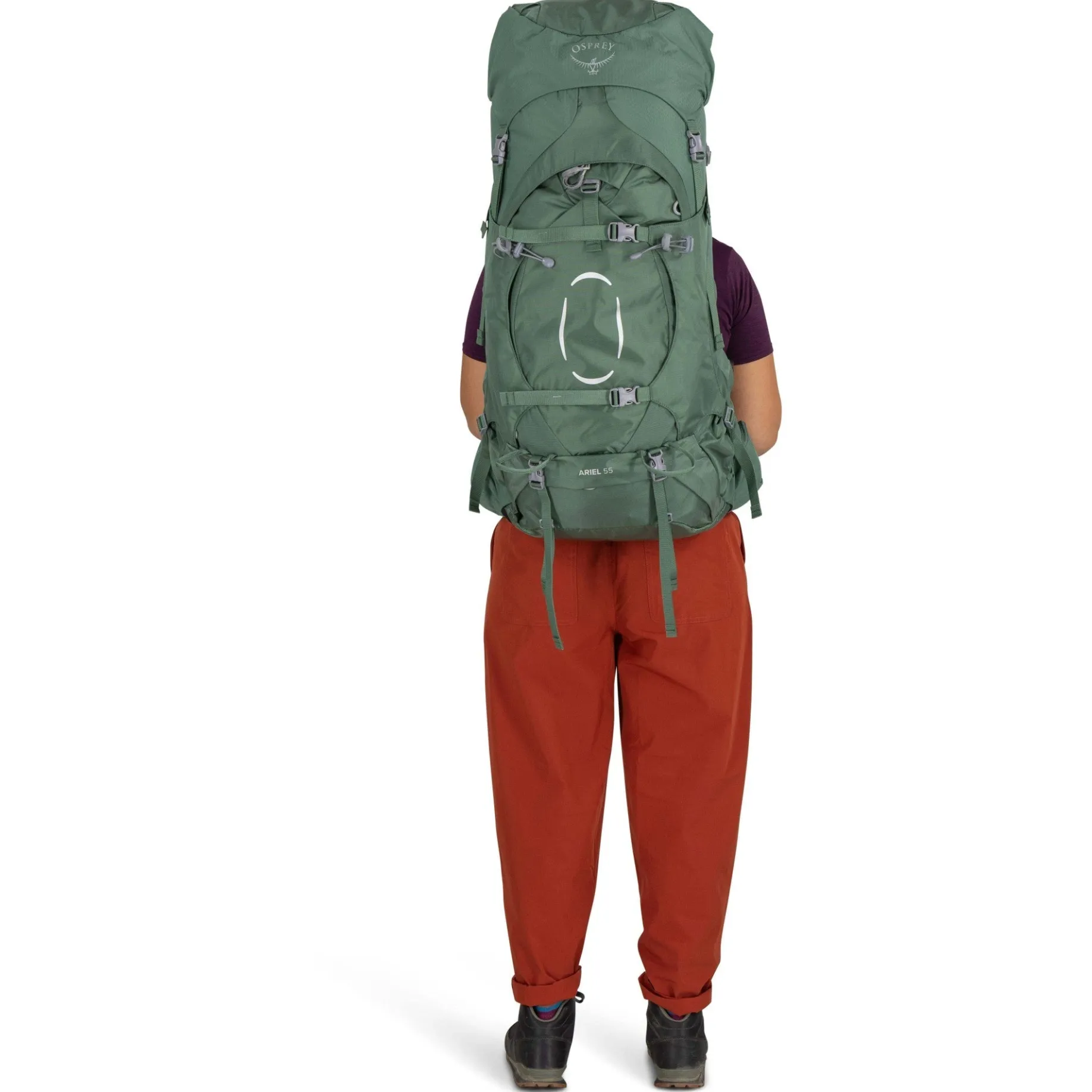 Ariel 55 Women - Trekkingrucksack 73 cm (koseret green)